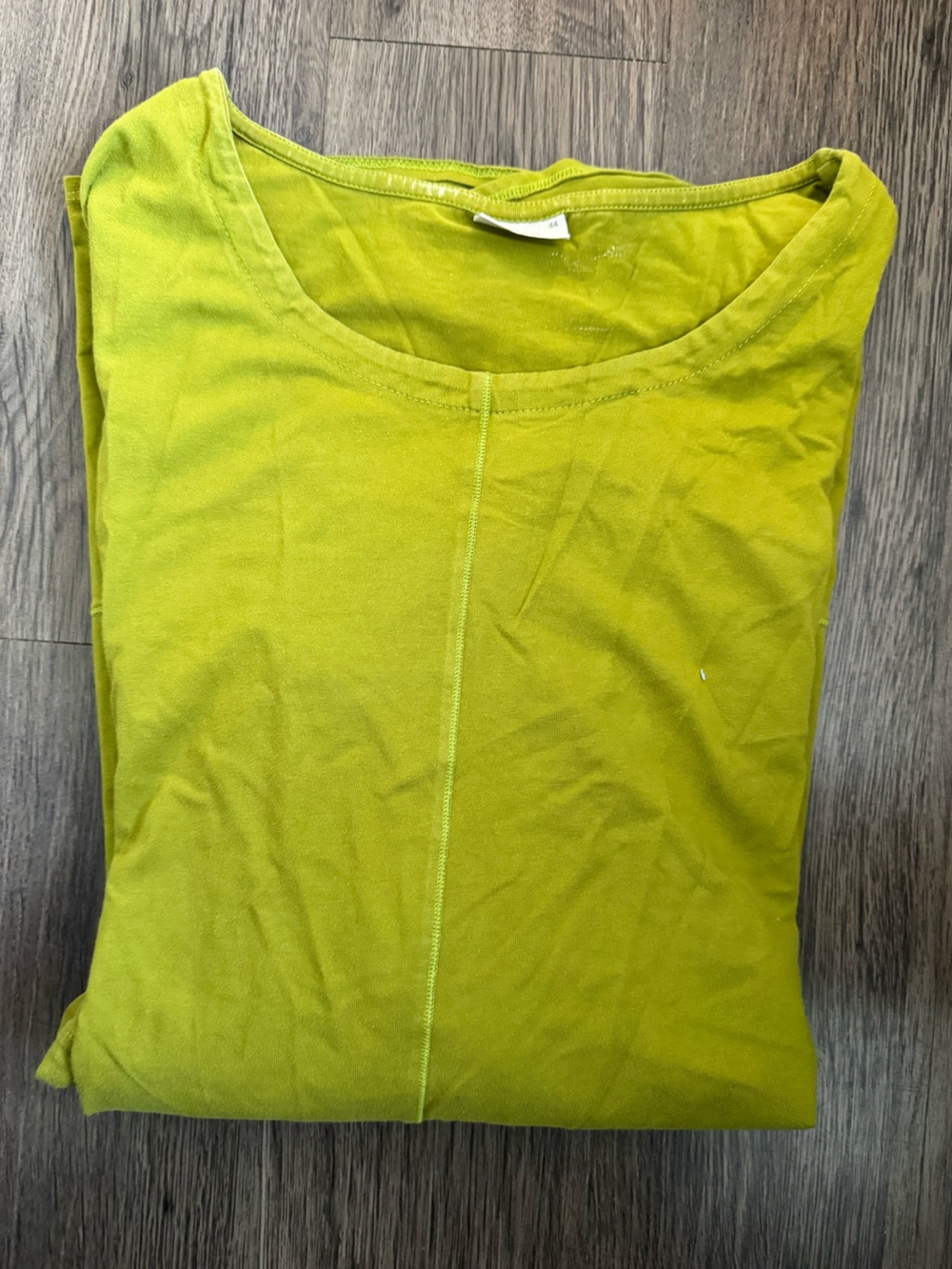 Earthaddict Lime Green Lightweight Scoop Neck